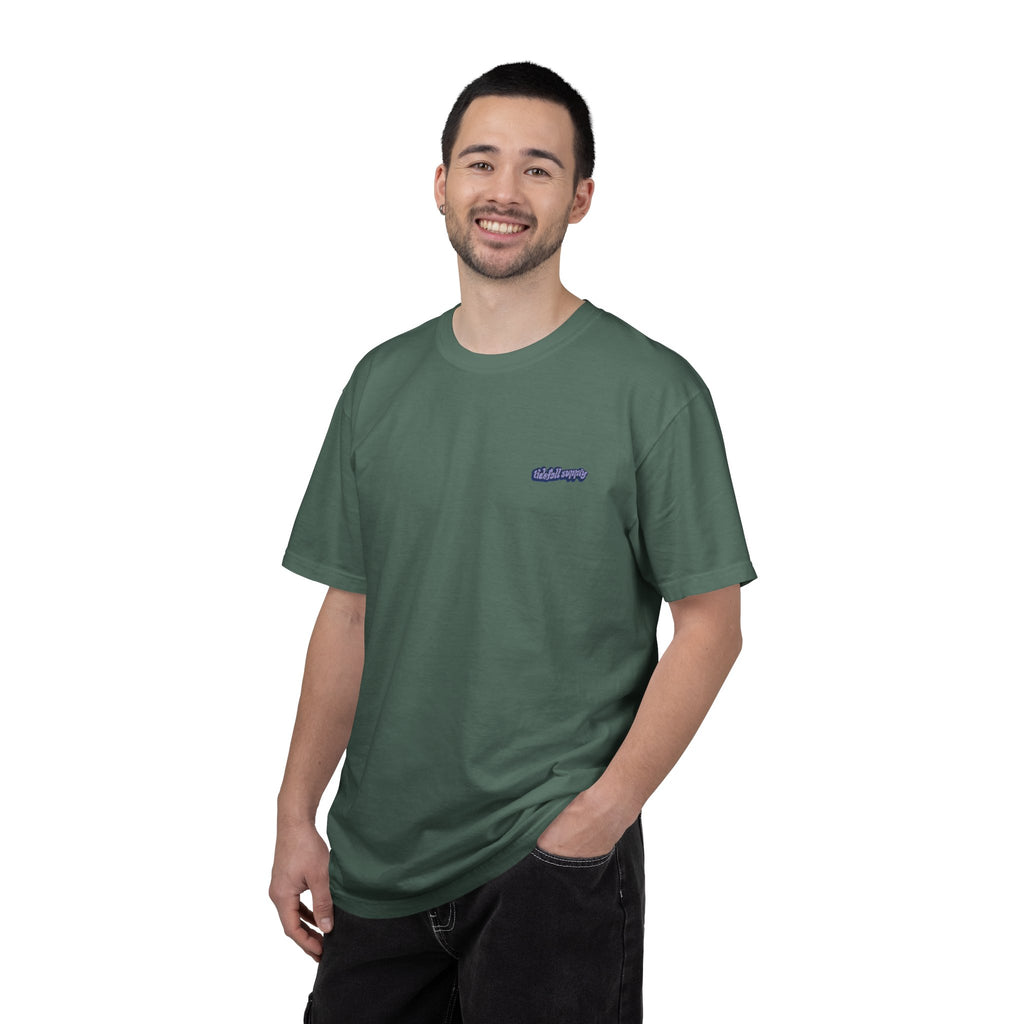 Graphic T-Shirt — "Weekend Waves" Night Surf Illustration