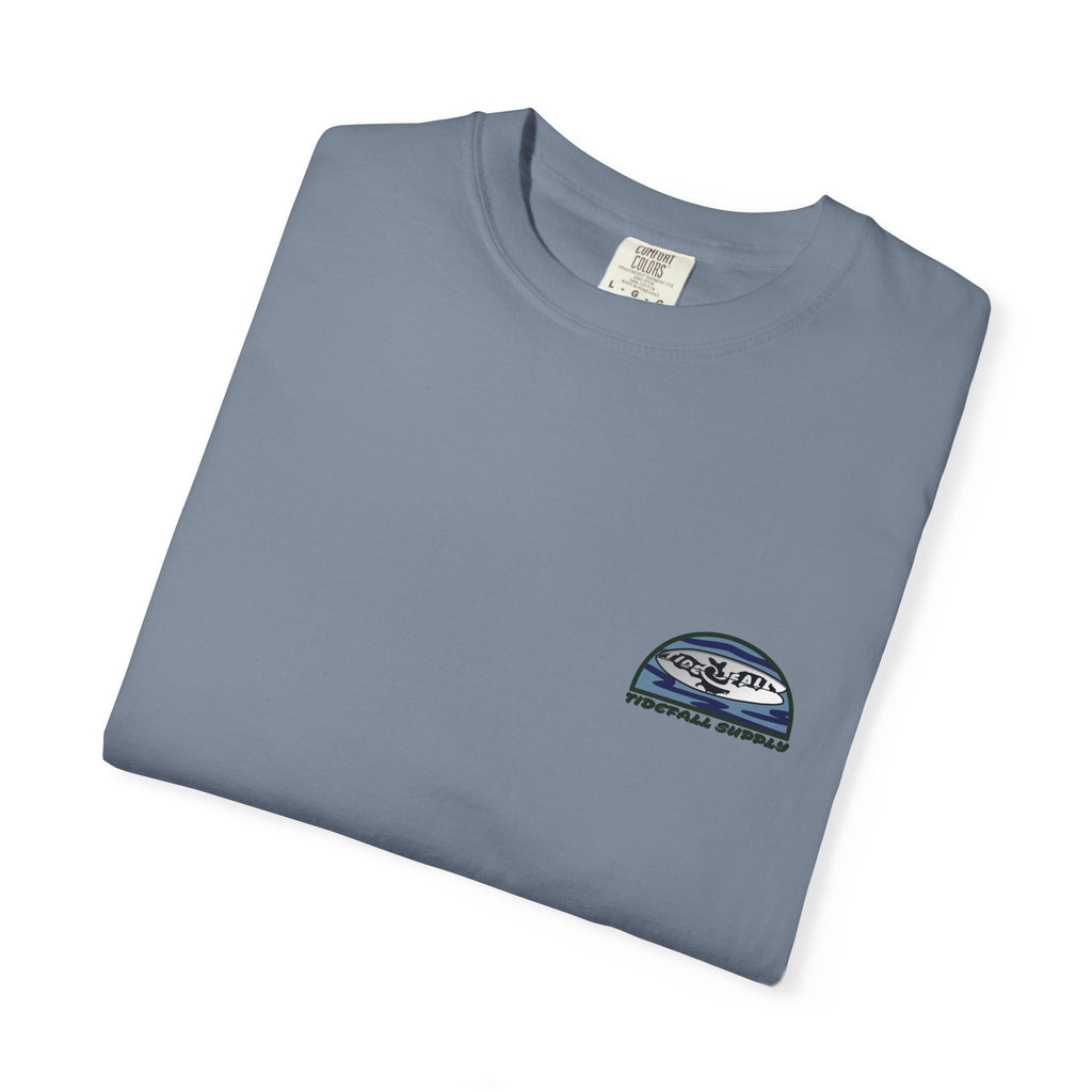 T-Shirt — Tropical Beach Graphic "Aloha Vibes"