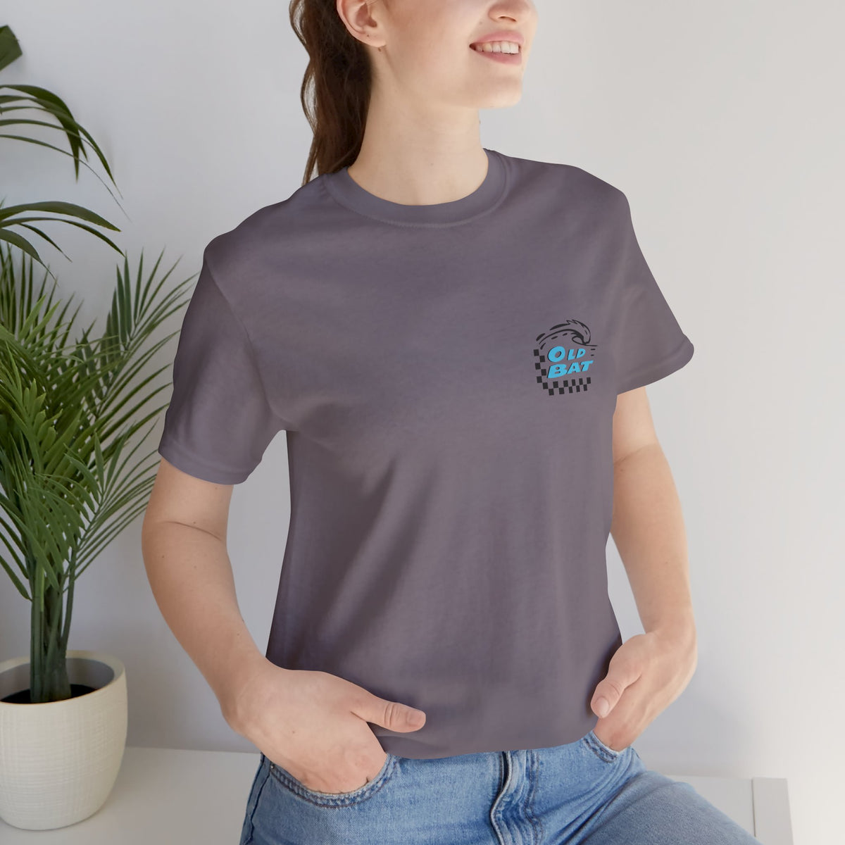Old Bat T-Shirt | Surf Palm Tree Tee | Unisex Bella Canvas
