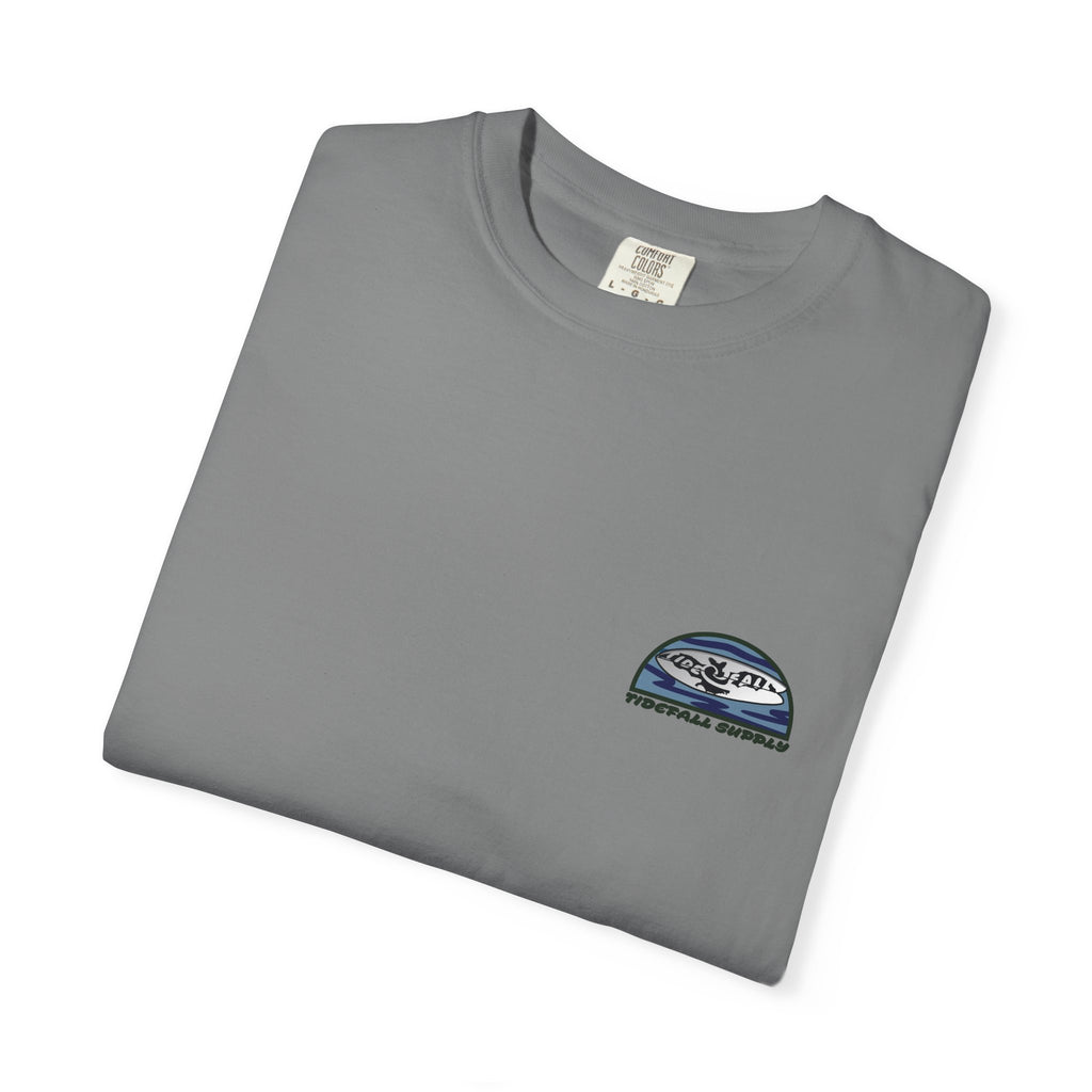 T-Shirt — Tropical Beach Graphic "Aloha Vibes"