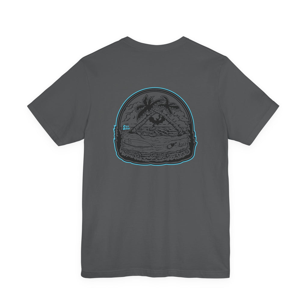 Old Bat T-Shirt | Surf Palm Tree Tee | Unisex Bella Canvas