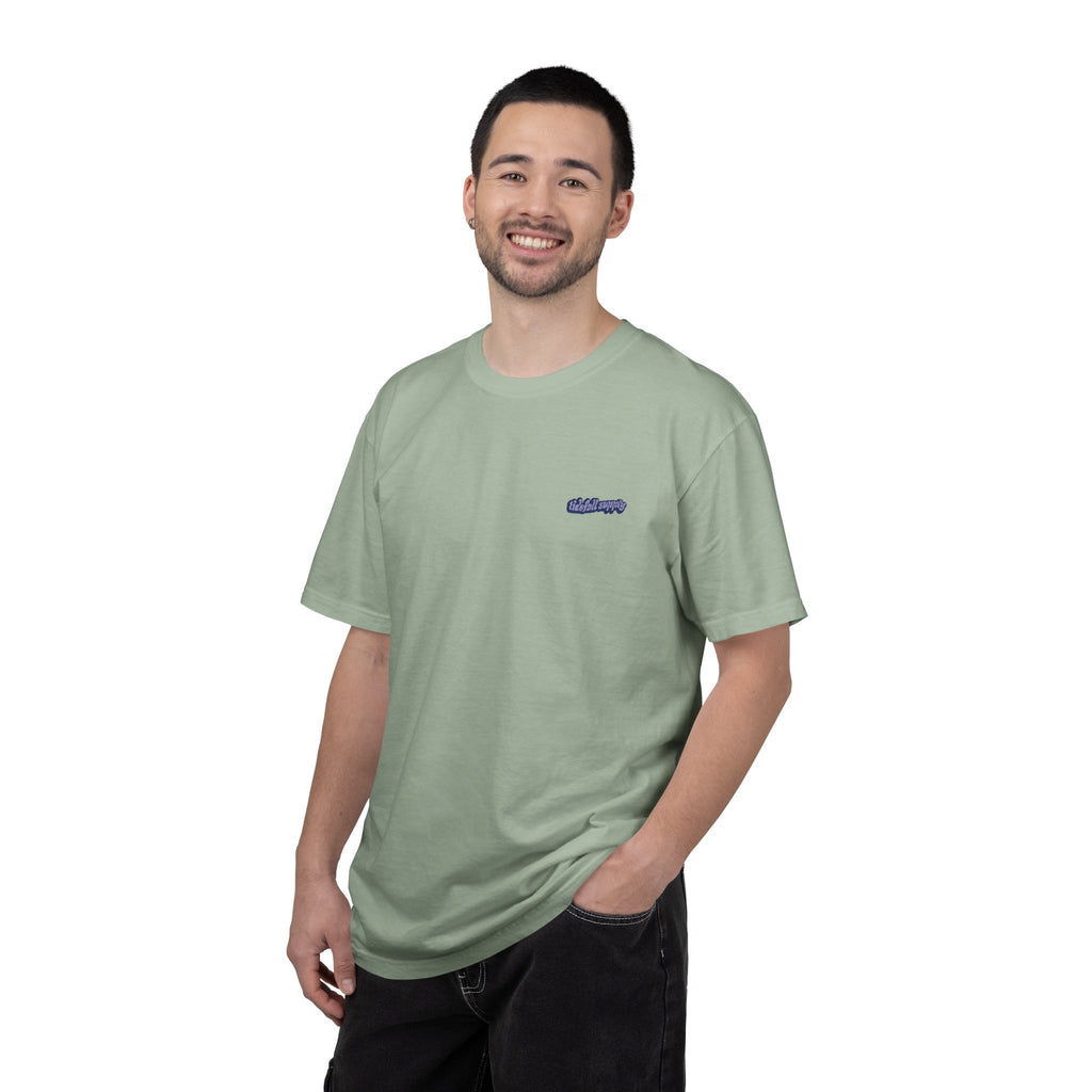 Graphic T-Shirt — "Weekend Waves" Night Surf Illustration