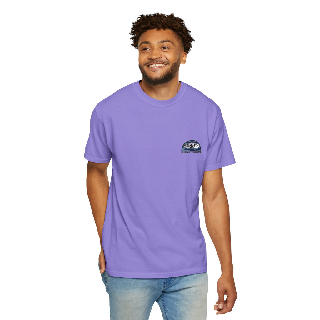 T-Shirt — Tropical Beach Graphic "Aloha Vibes"