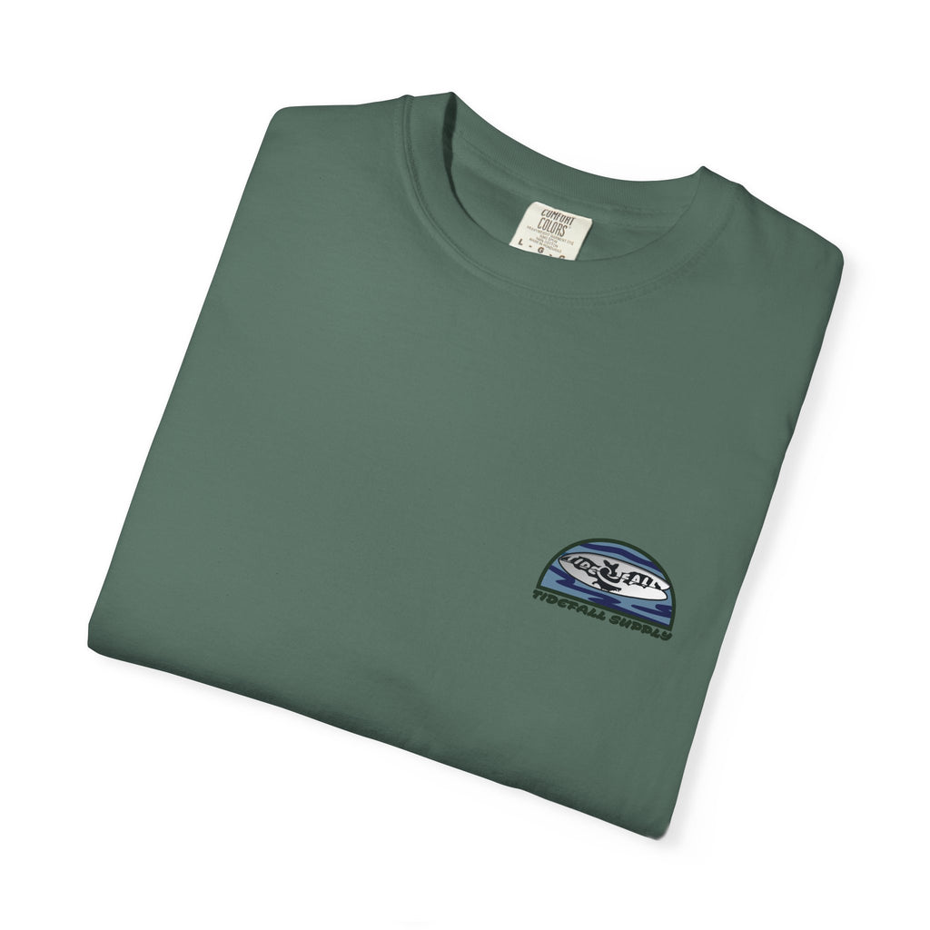 T-Shirt — Tropical Beach Graphic "Aloha Vibes"