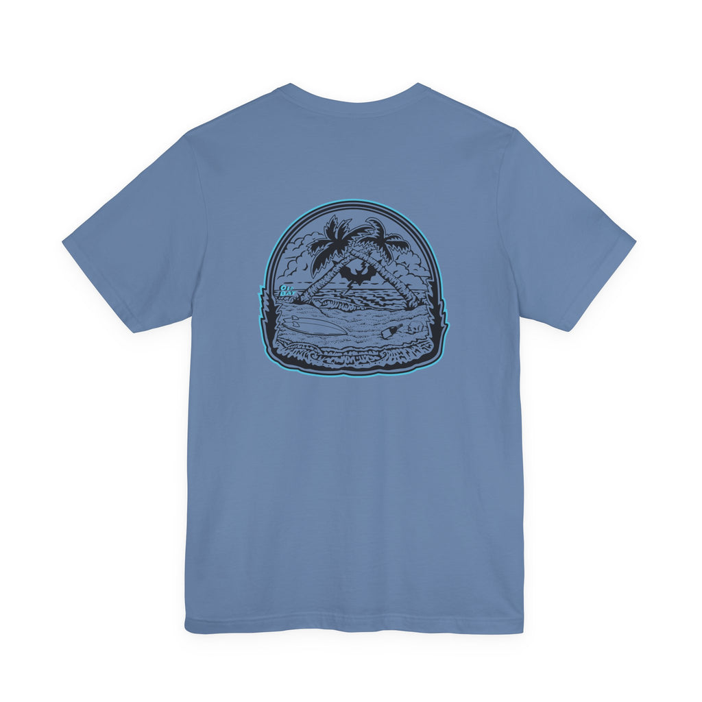 Old Bat T-Shirt | Surf Palm Tree Tee | Unisex Bella Canvas