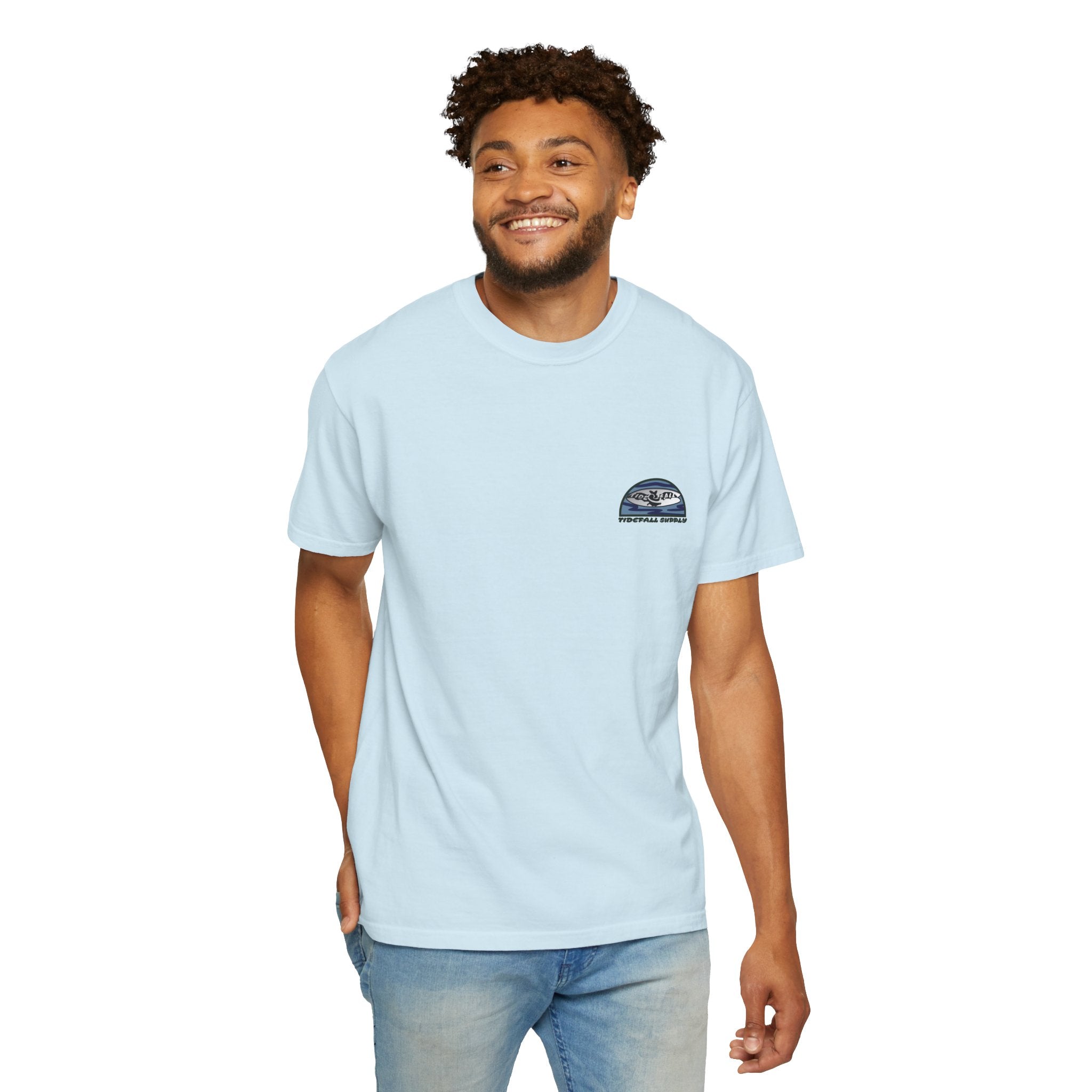 T-Shirt — Tropical Beach Graphic "Aloha Vibes"