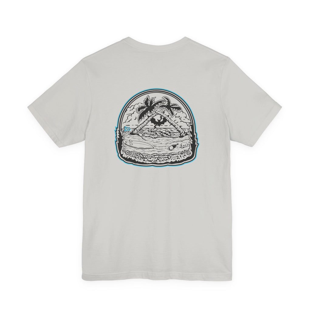 Old Bat T-Shirt | Surf Palm Tree Tee | Unisex Bella Canvas