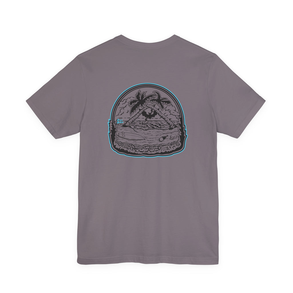 Old Bat T-Shirt | Surf Palm Tree Tee | Unisex Bella Canvas