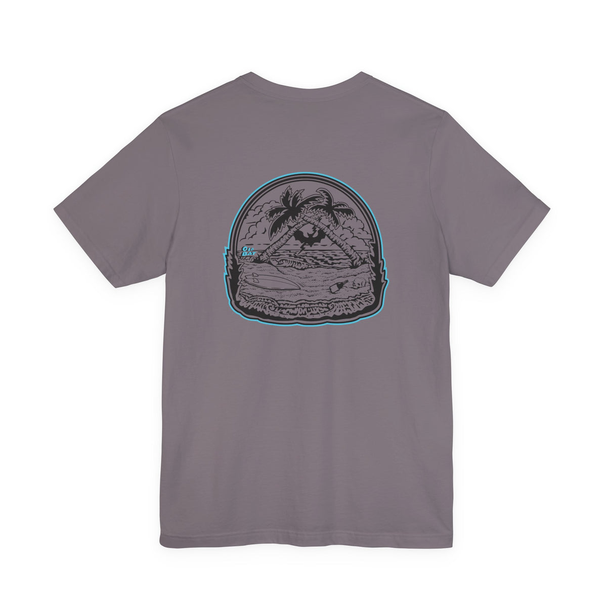 Old Bat T-Shirt | Surf Palm Tree Tee | Unisex Bella Canvas
