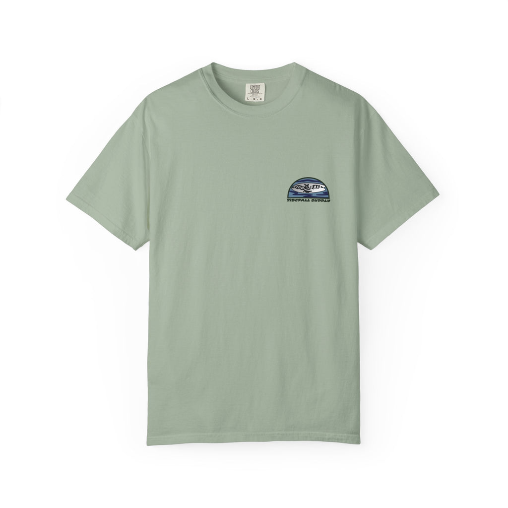 T-Shirt — Tropical Beach Graphic "Aloha Vibes"