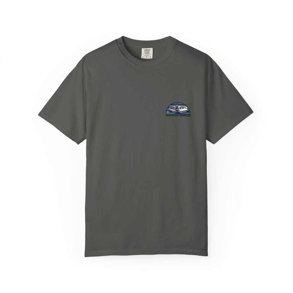T-Shirt — Tropical Beach Graphic "Aloha Vibes"