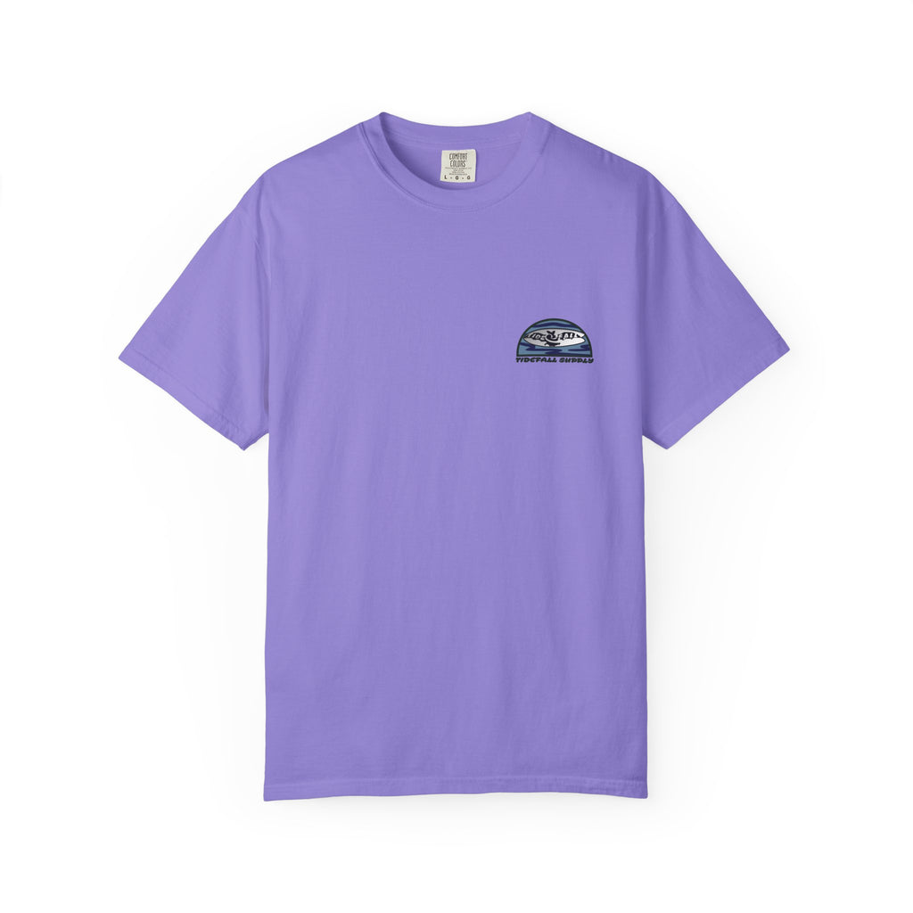 T-Shirt — Tropical Beach Graphic "Aloha Vibes"