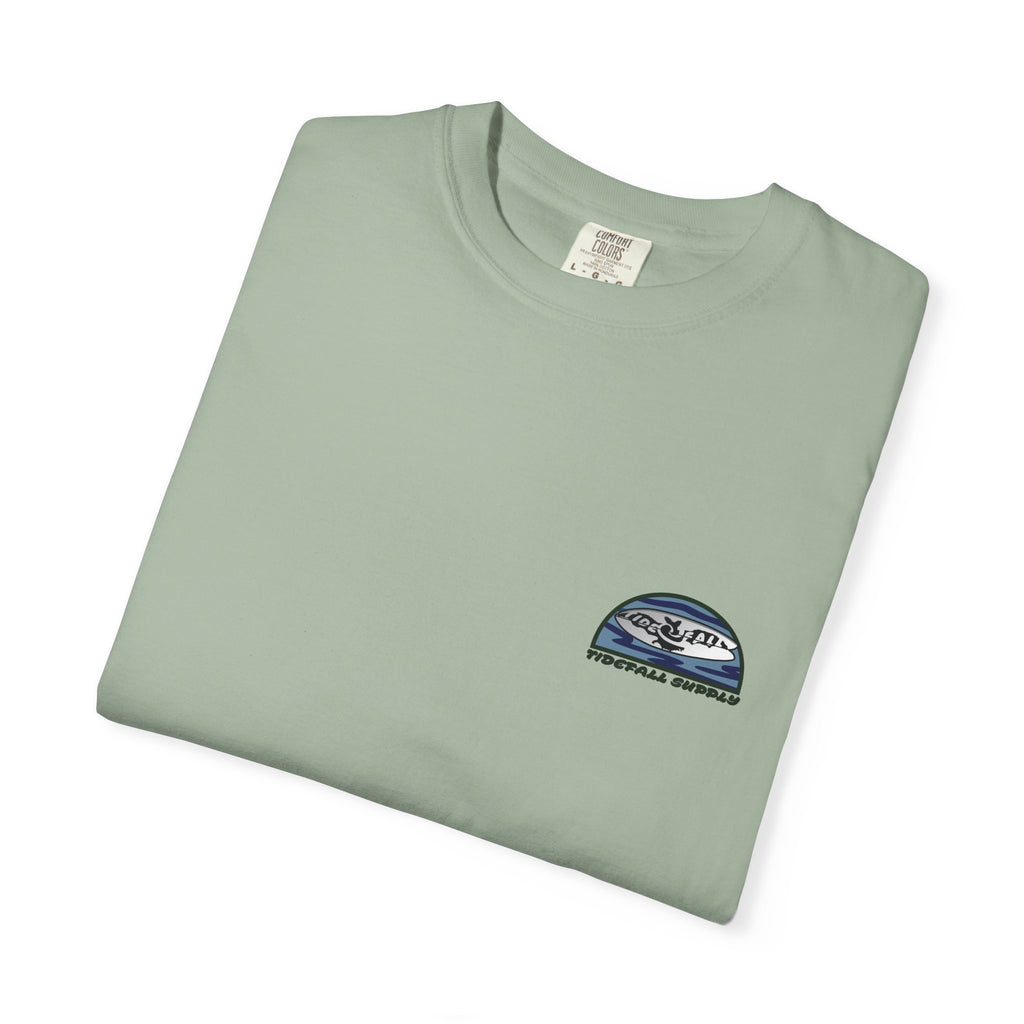 T-Shirt — Tropical Beach Graphic "Aloha Vibes"