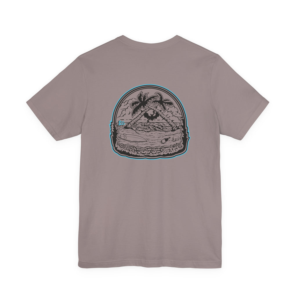 Old Bat T-Shirt | Surf Palm Tree Tee | Unisex Bella Canvas