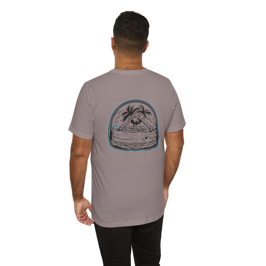 Old Bat T-Shirt | Surf Palm Tree Tee | Unisex Bella Canvas