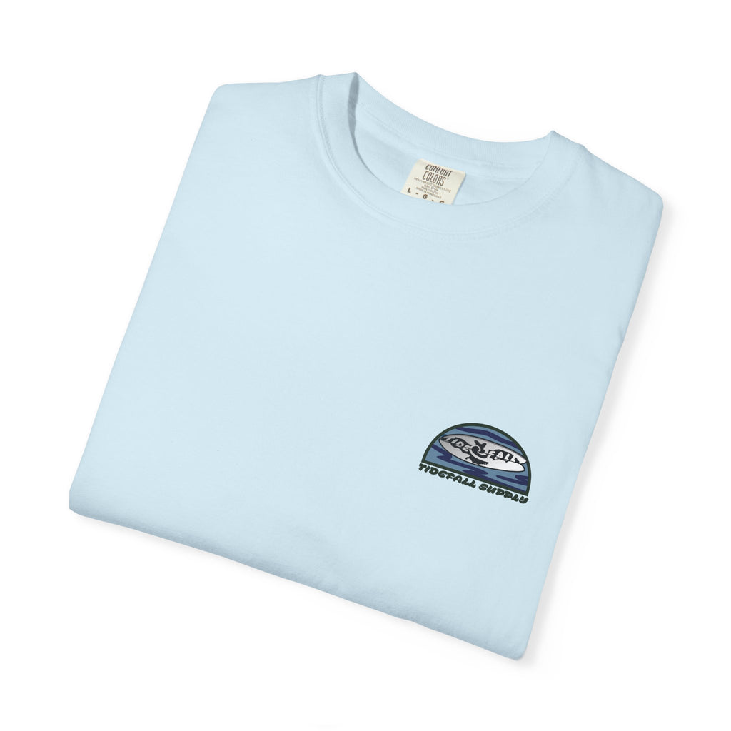 T-Shirt — Tropical Beach Graphic "Aloha Vibes"