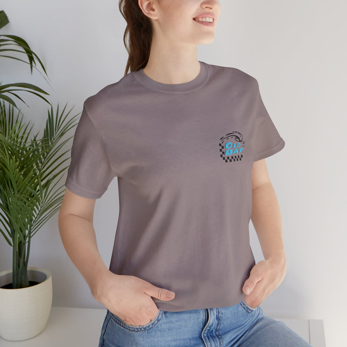 Old Bat T-Shirt | Surf Palm Tree Tee | Unisex Bella Canvas