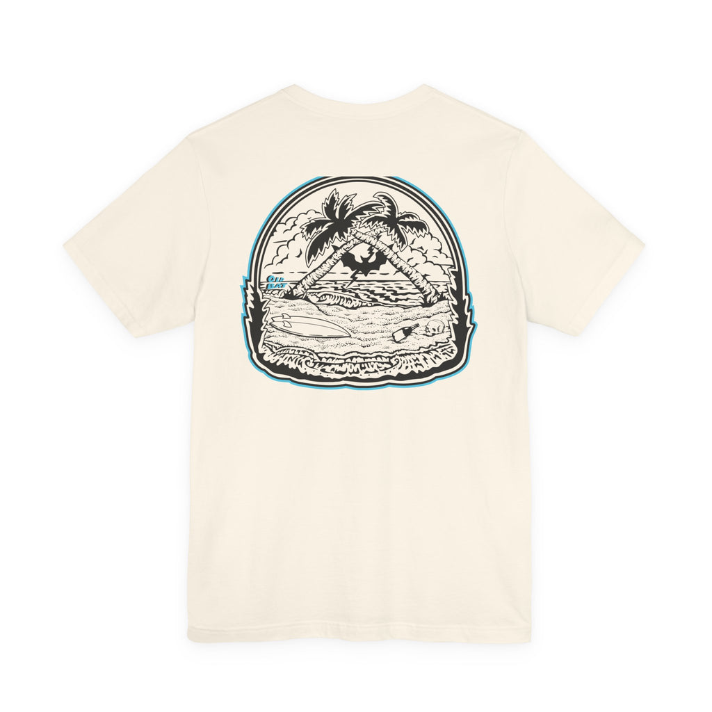 Old Bat T-Shirt | Surf Palm Tree Tee | Unisex Bella Canvas