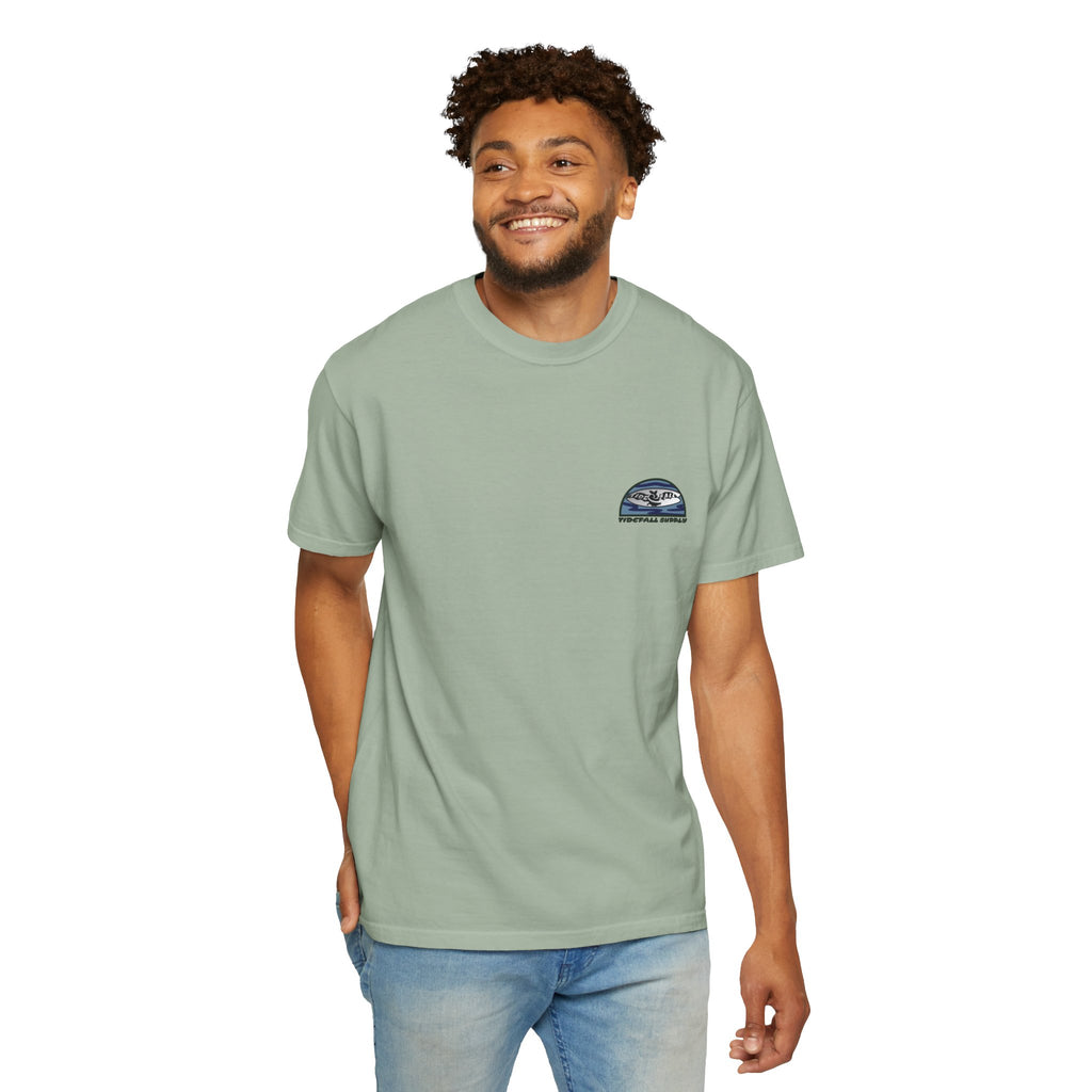 T-Shirt — Tropical Beach Graphic "Aloha Vibes"
