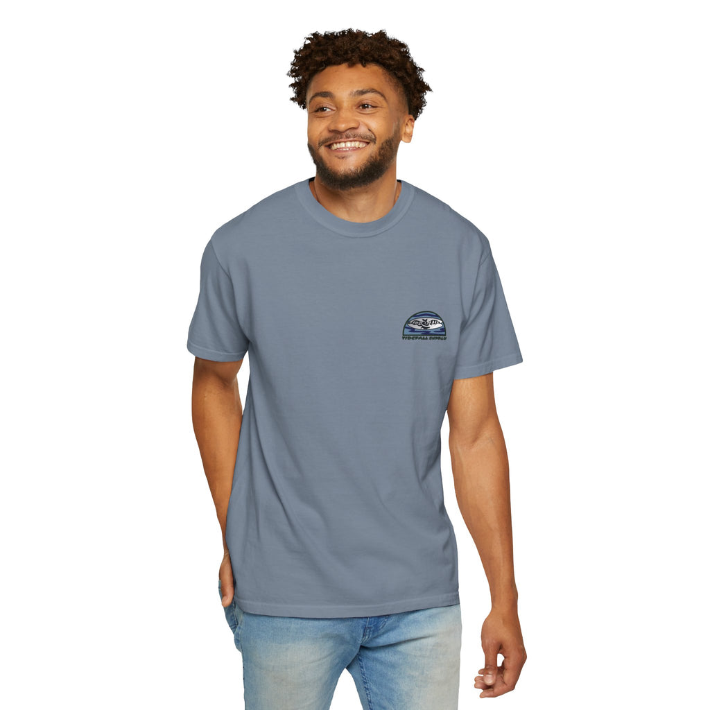 T-Shirt — Tropical Beach Graphic "Aloha Vibes"