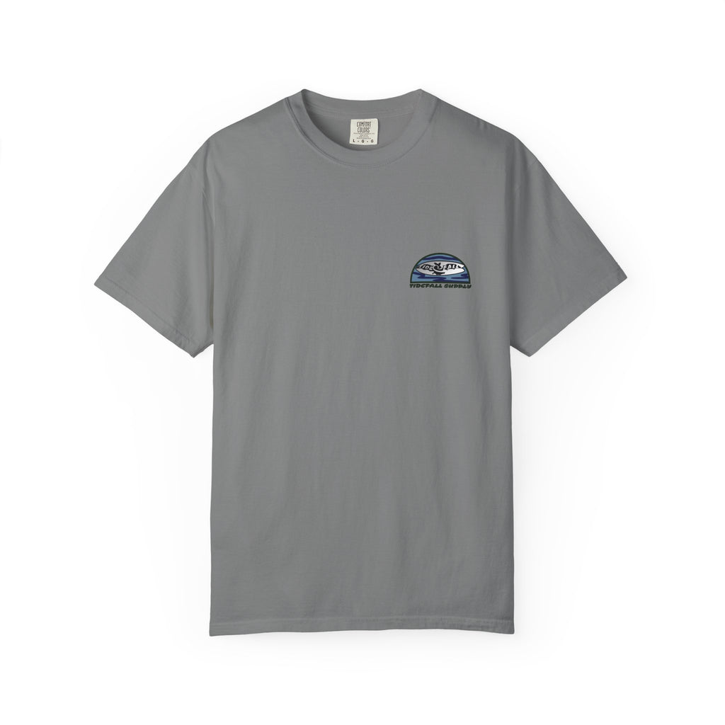 T-Shirt — Tropical Beach Graphic "Aloha Vibes"