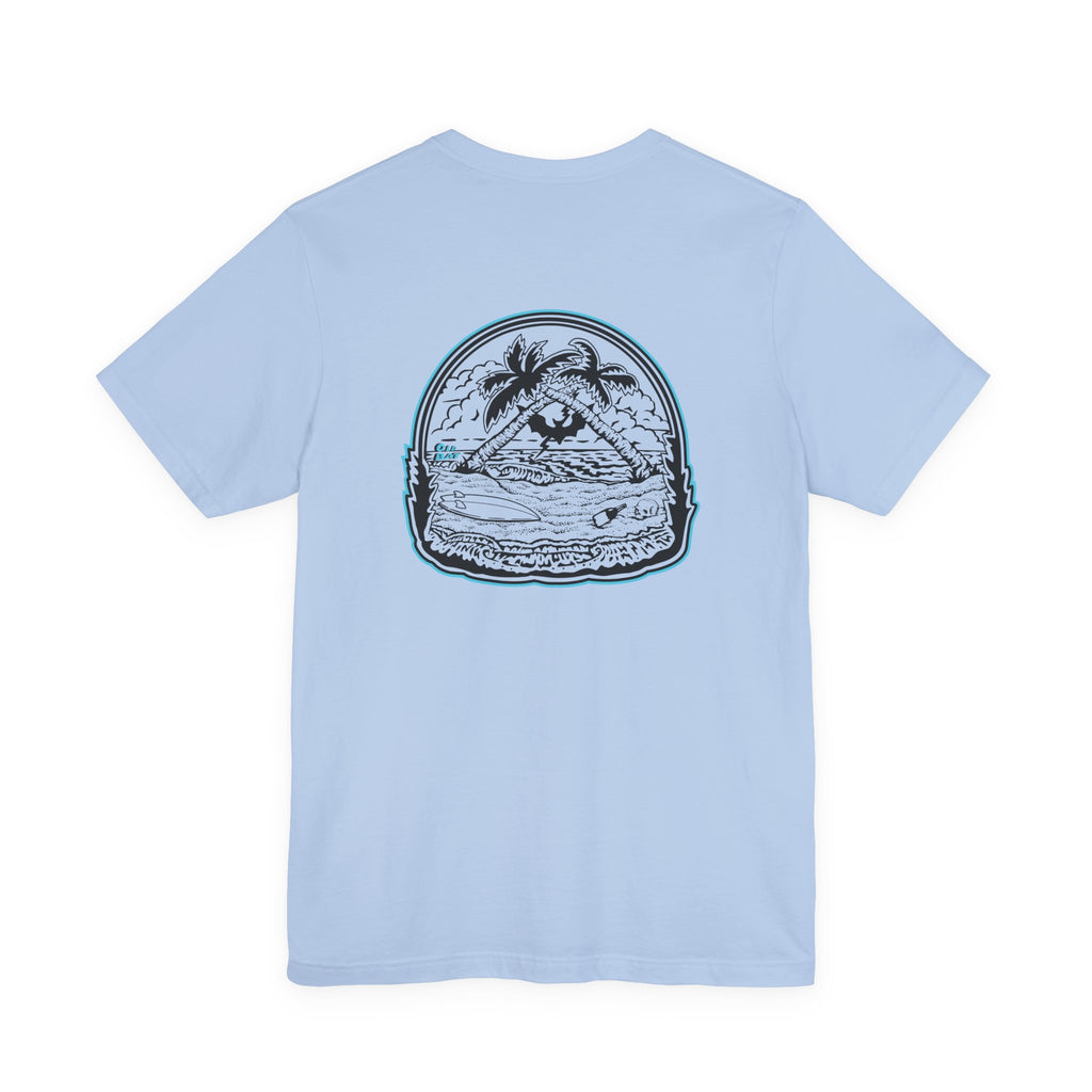 Old Bat T-Shirt | Surf Palm Tree Tee | Unisex Bella Canvas